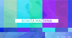 Desktop Screenshot of bonitamachina.com